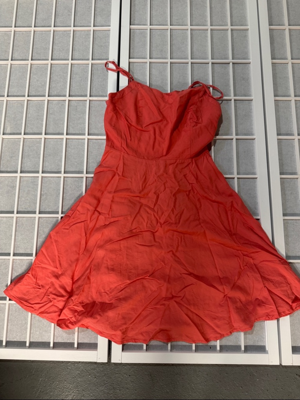 Old Navy Red Spaghetti Strap Skater Dress